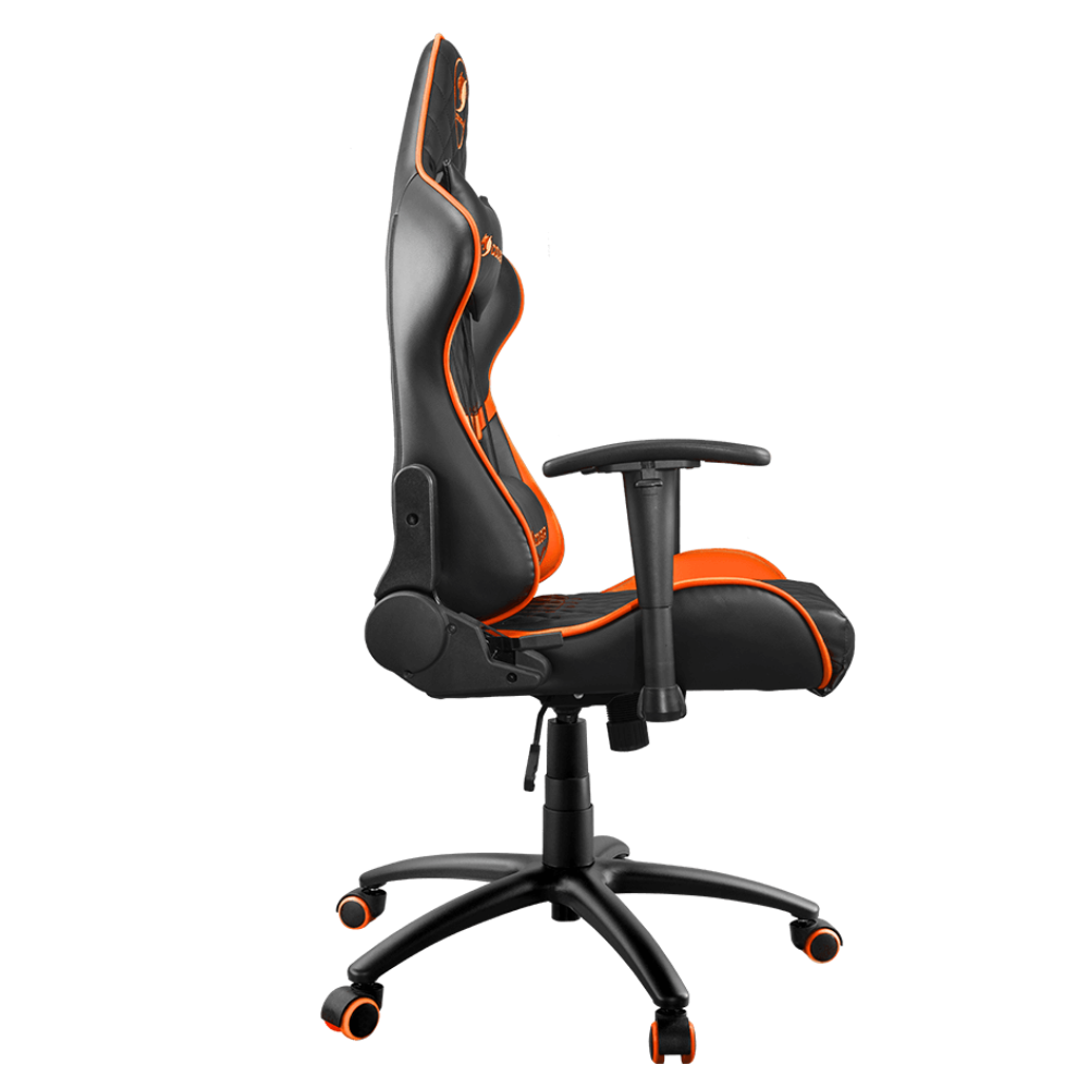 Silla Cougar Gamer Armor One, Ergonomica,  Black/Orange.