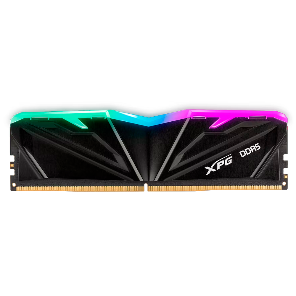 Memoria RAM XPG DDR5 Armax RGB, 16GB, 5600mts. Negro.