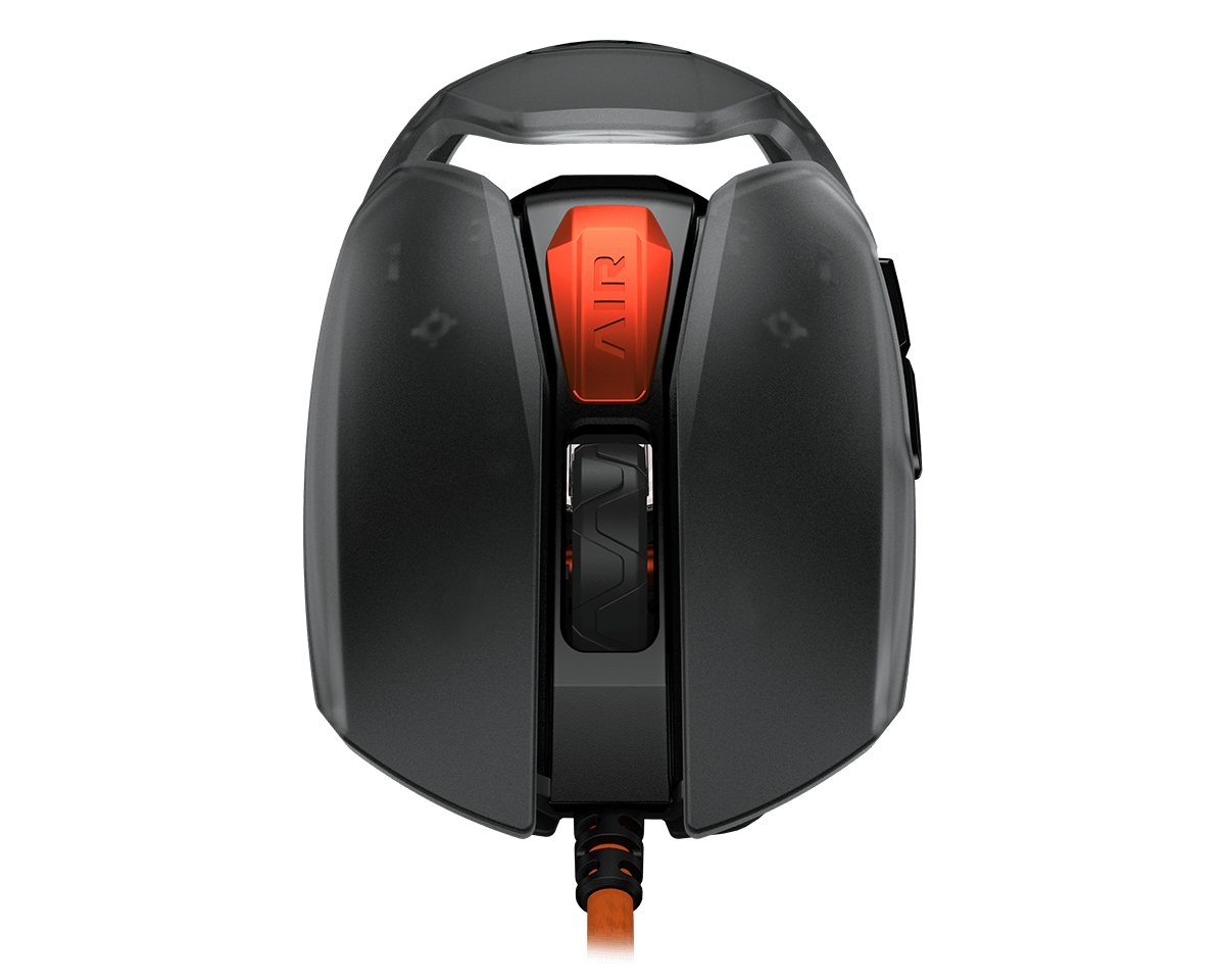 Mouse Cougar Air Tournament - USB - Negro