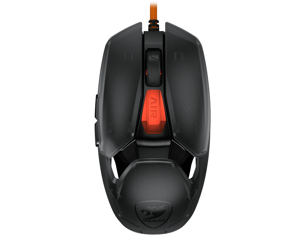 Mouse Cougar Air Tournament - USB - Negro