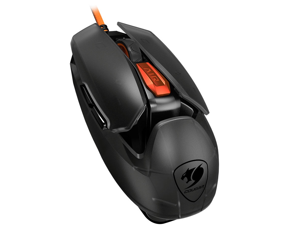Mouse Cougar Air Tournament - USB - Negro