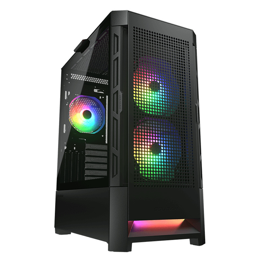 Gabinete Cougar AirFace RGB - EATX - Negro