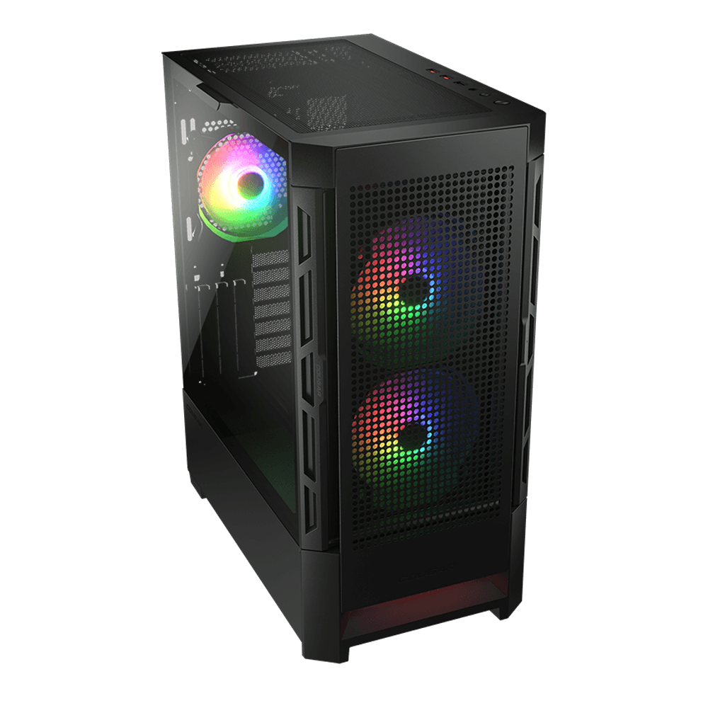 Gabinete Cougar AirFace RGB - EATX - Negro