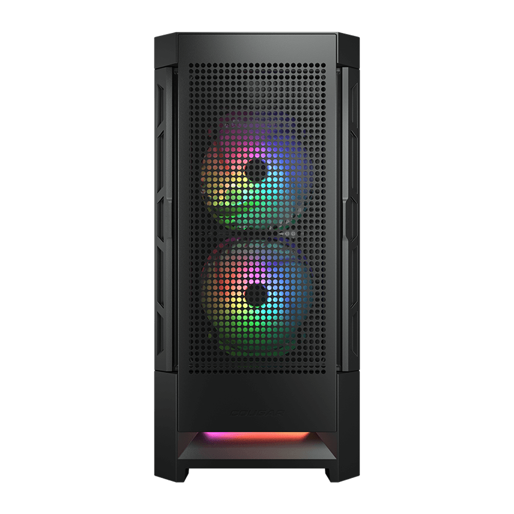 Gabinete Cougar AirFace RGB - EATX - Negro