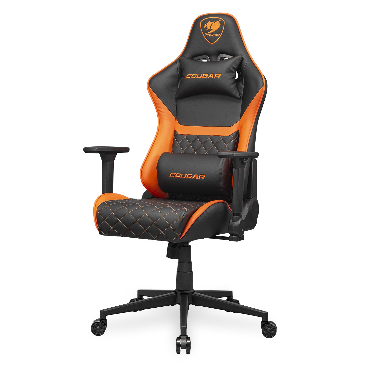 Silla Cougar Chair Armor One V2 - Negro/Naranja