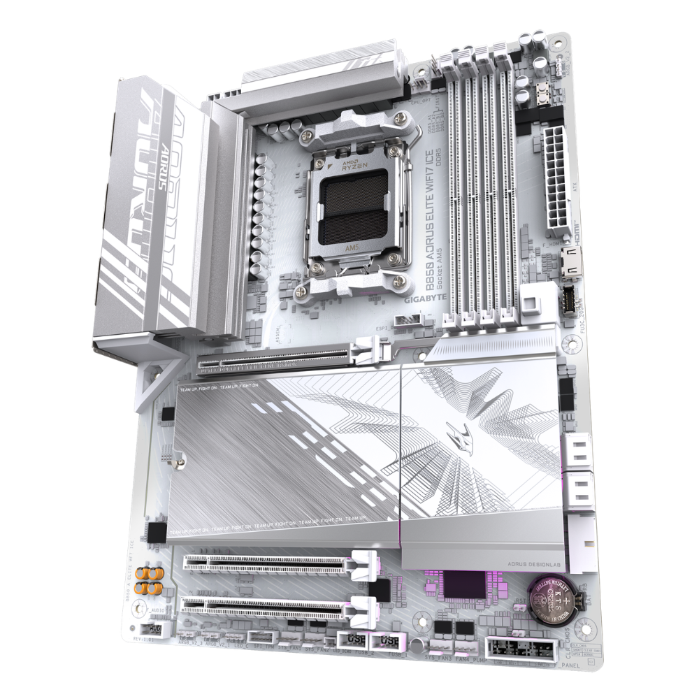 Tarjeta Madre Gigabyte B850 A Elite Wf7 Ice, Socket Am5, 5200Mhz, WIFI, ATX