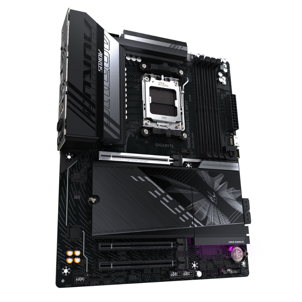 Tarjeta Madre Gigabyte B850 A Elite WF7, Socket AM5, 5200MHz, WiFi, ATX.