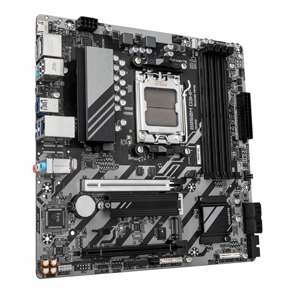 Tarjeta Madre Gigabyte B850M D3HP, Socket Am5, 5200Mhz, Micro Atx.