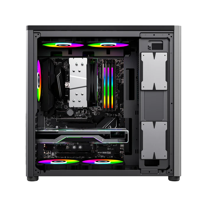 Gabinete Balam Rush Eris Especial GM985- ATX- Gris