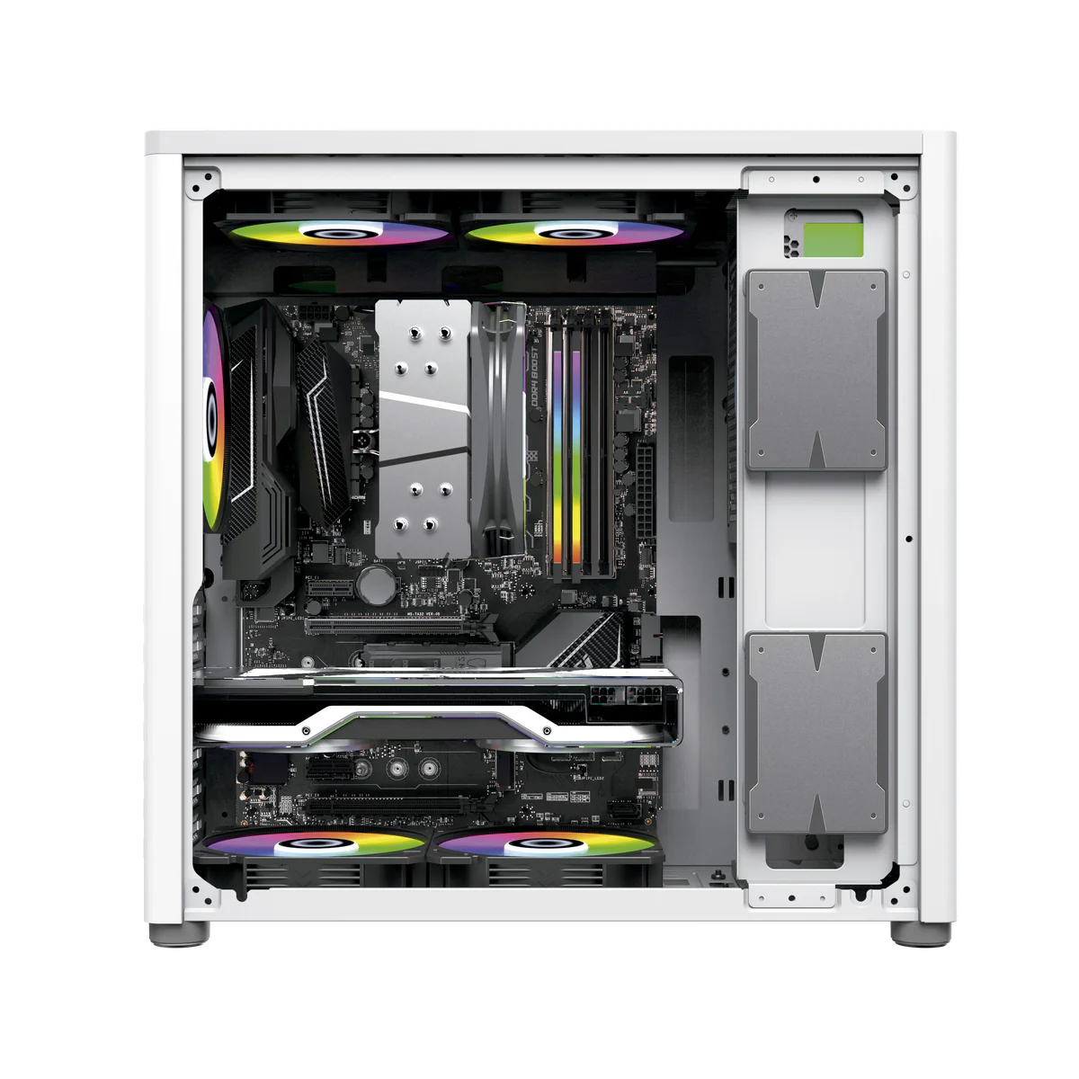Gabinete Balam Rush Eris Frost GM985- ATX- Blanco
