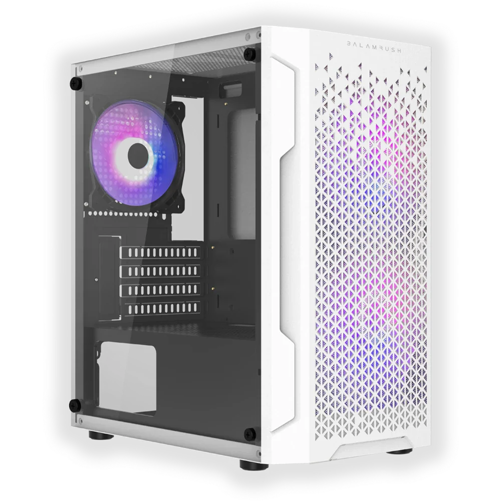 Gabinete Balam Rush Artic GI725- Micro ATX- Blanco