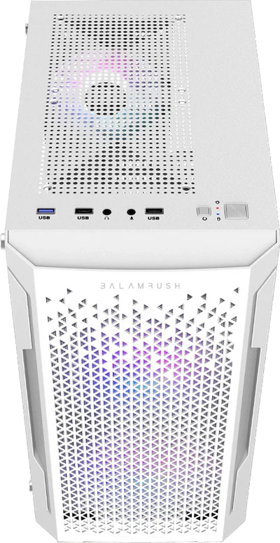 Gabinete Balam Rush Artic GI725- Micro ATX- Blanco