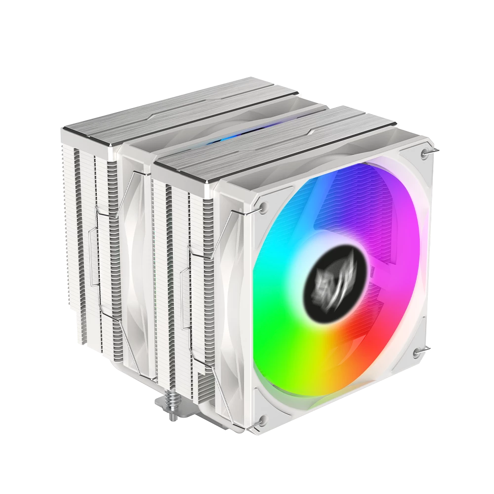 Disipador para CPU Balam Rush Nitrox NX70W, ARGB, Blanco