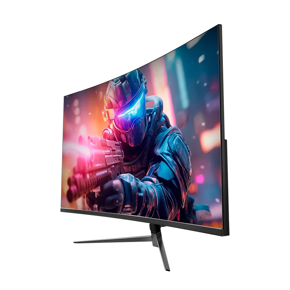 Monitor Curvo Balam Rush ULTRA EARTH II MGX27C LCD VA 27", 1920x1080 Full HD, Negro.