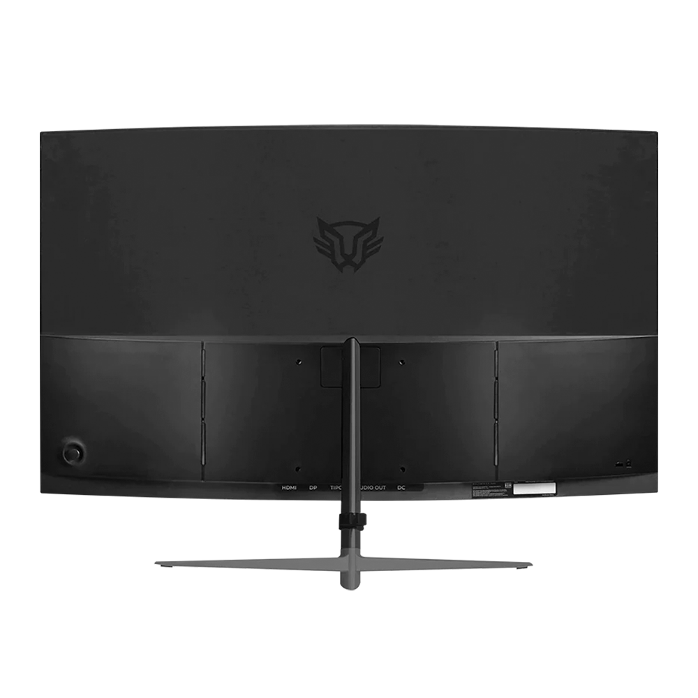 Monitor Curvo Balam Rush ULTRA EARTH II MGX27C LCD VA 27", 1920x1080 Full HD, Negro.