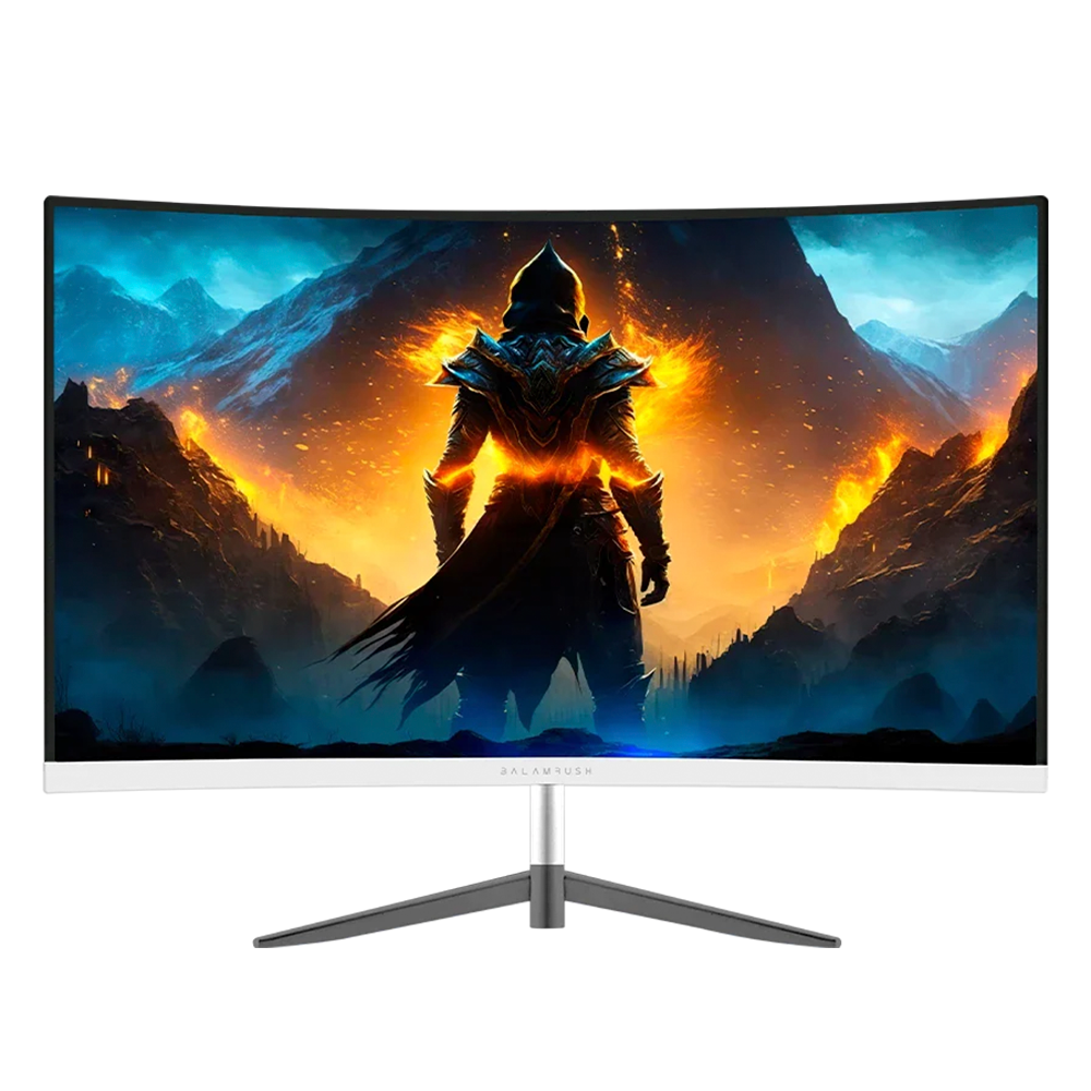 Monitor Balam Rush Ultra Earth II MGX23C LED VA 23.8", 1920x1080 Full HD, Blanco.