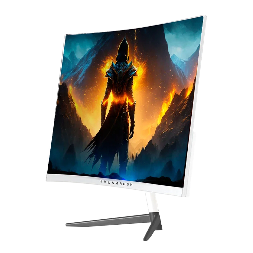 Monitor Balam Rush Ultra Earth II MGX23C LED VA 23.8", 1920x1080 Full HD, Blanco.