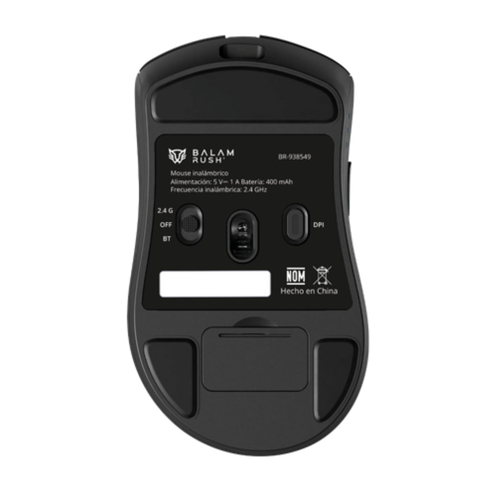 Mouse Gamer Ergonómico Balam Rush Drift Perform MG5, Inalámbrico, Óptico, 12.000DPI.