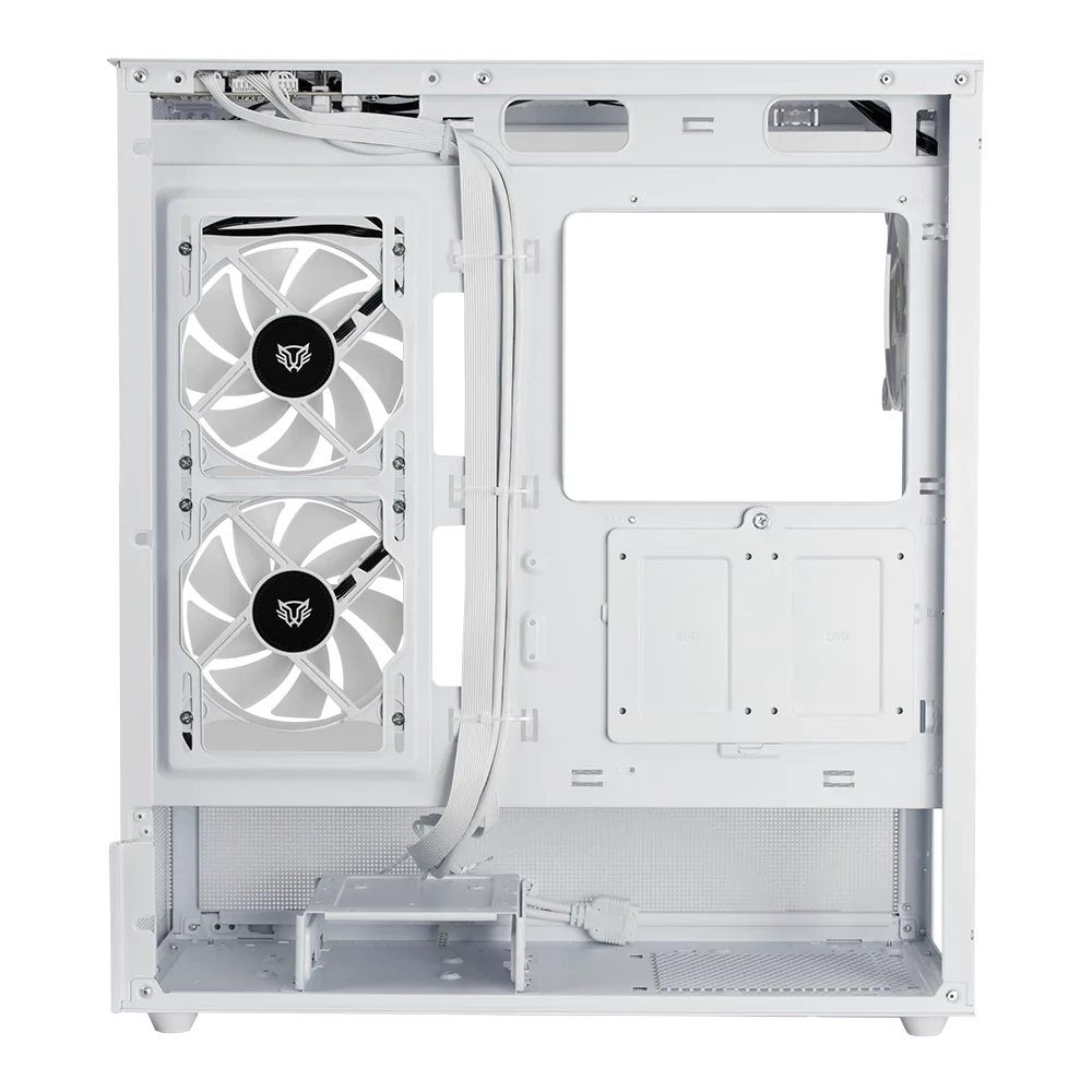 Gabinete Balam Rush Tank Super 9200TB- ATX- Blanco