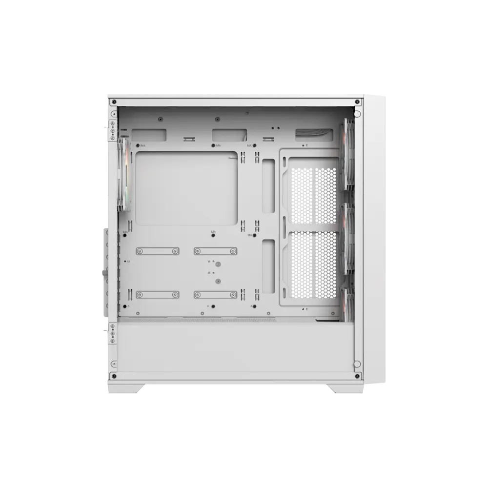 Gabinete Balam Rush Carbono Twin Mate 8000- Micro ATX- Blanco