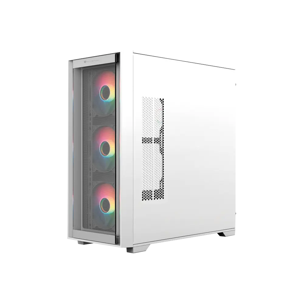 Gabinete Balam Rush Carbono Twin Mate 8000- Micro ATX- Blanco