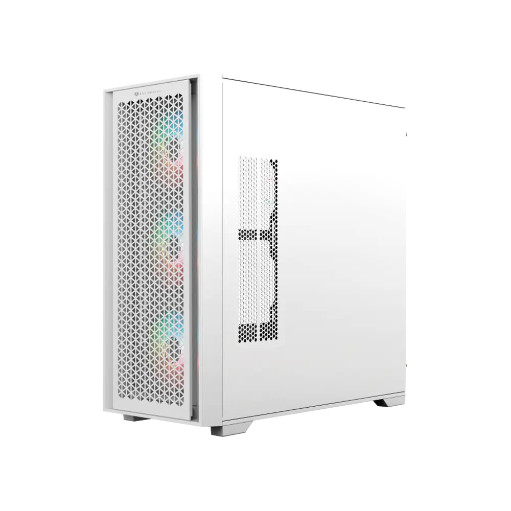 Gabinete Balam Rush Carbono Twin Mate 9000- ATX- Blanco