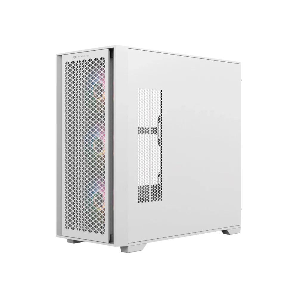 Gabinete Balam Rush Carbono Twin Mate 8000- Micro ATX- Blanco