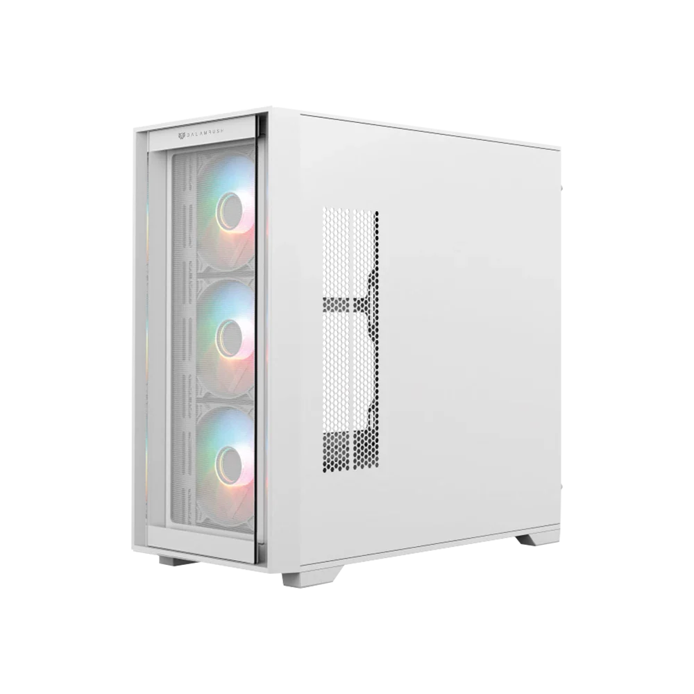 Gabinete Balam Rush Carbono Twin Mate 8000- Micro ATX- Blanco