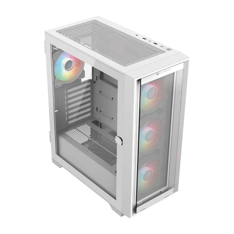 Gabinete Balam Rush Carbono Twin Mate 7000 - ATX - Blanco