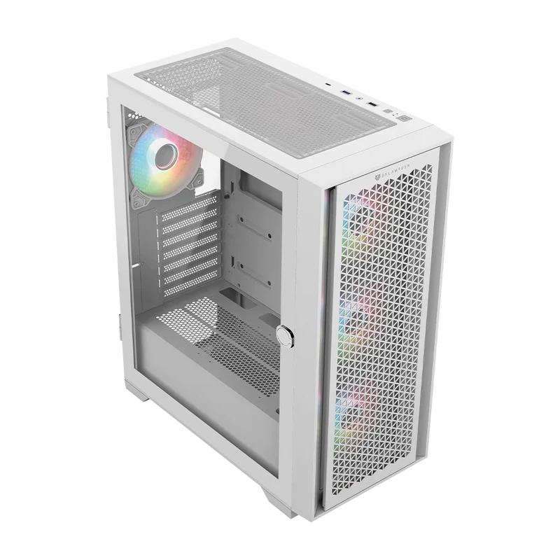Gabinete Balam Rush Carbono Twin Mate 7000 - ATX - Blanco