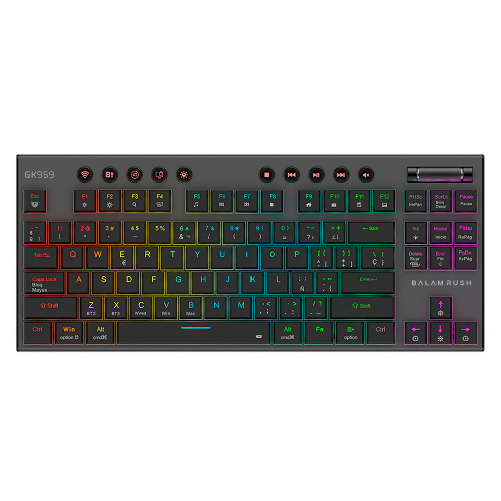 Teclado Gamer Mecánico Balam Rush Dominate Expert GK959.