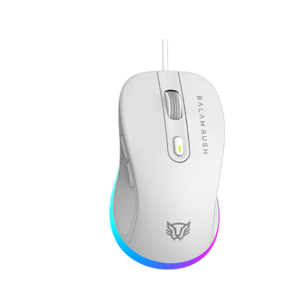 Kit Teclado Y Mouse Balam Rush Squad Conquest KG515 Alámbrico | Blanco