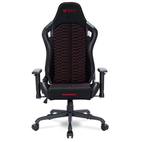 Silla Gamer Balam Rush Thunder Max V7 - Negro/Rojo
