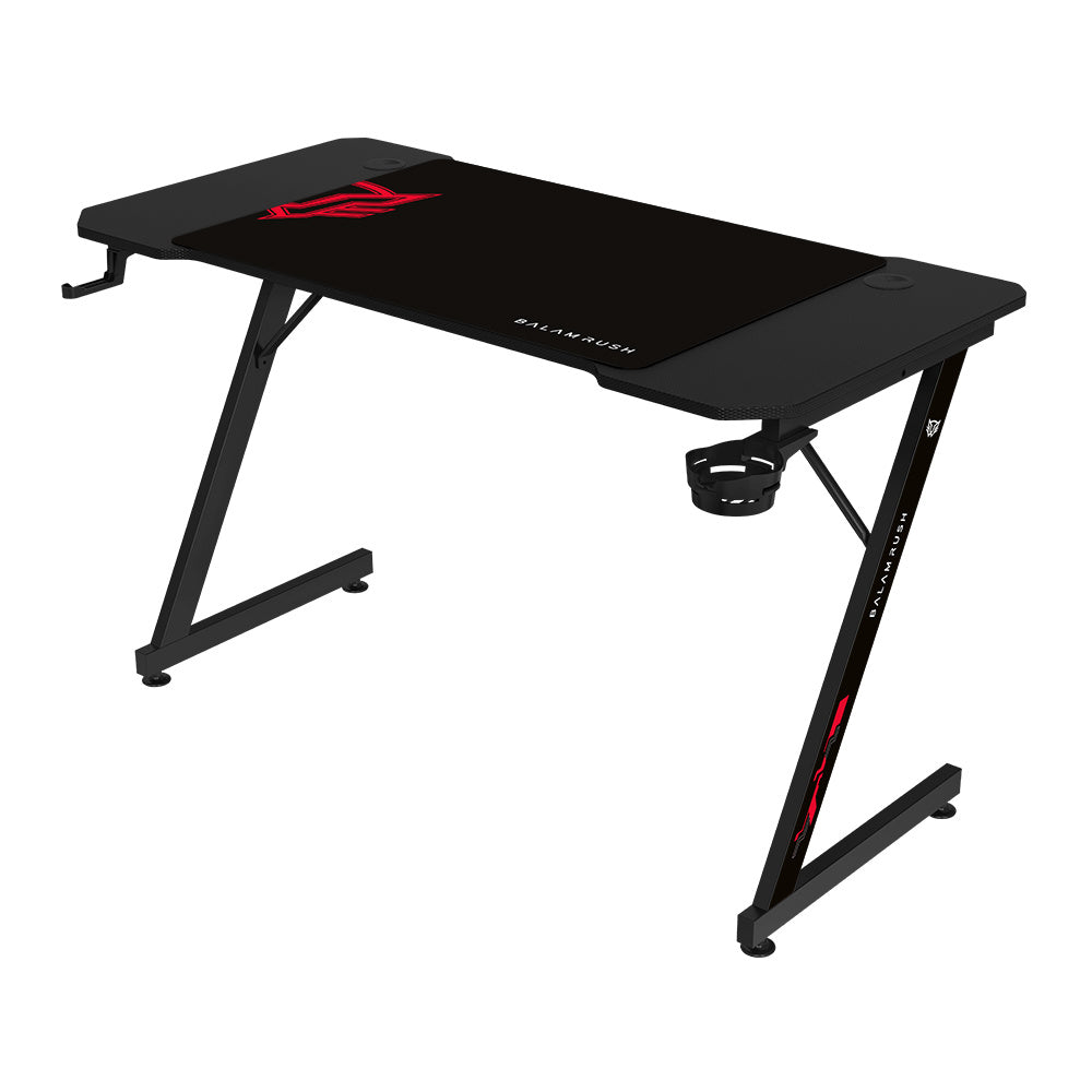 Escritorio Gamer Balam Rush Olympus Spot Mrx4000, 120cm x 60cm, Negro.