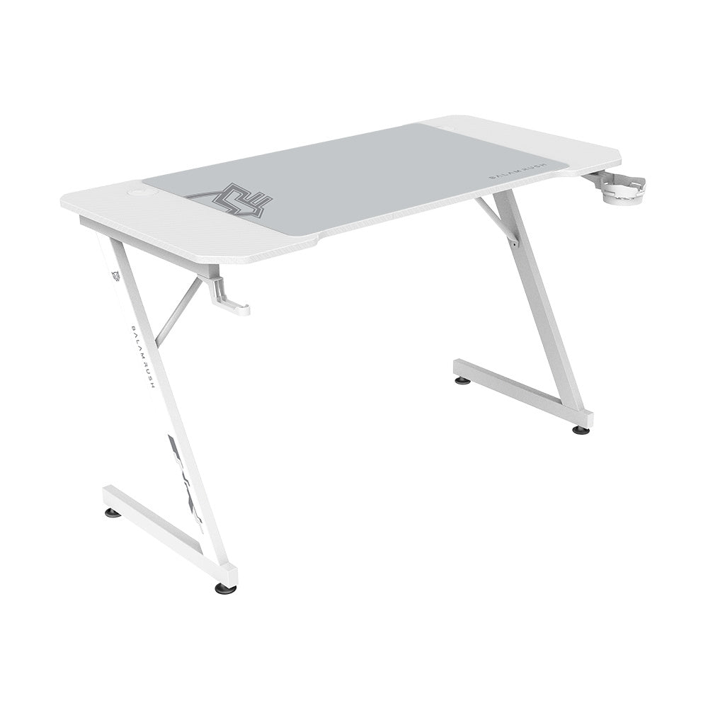 Balam Rush Escritorio Gamer Olympus Spot MRX4000, 60cm x 120cm, Blanco.