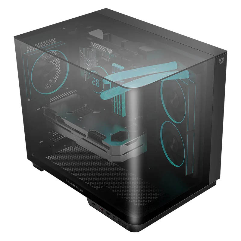 Gabinete Balam Rush Tank Expert Curve 6800 - ATX - Negro