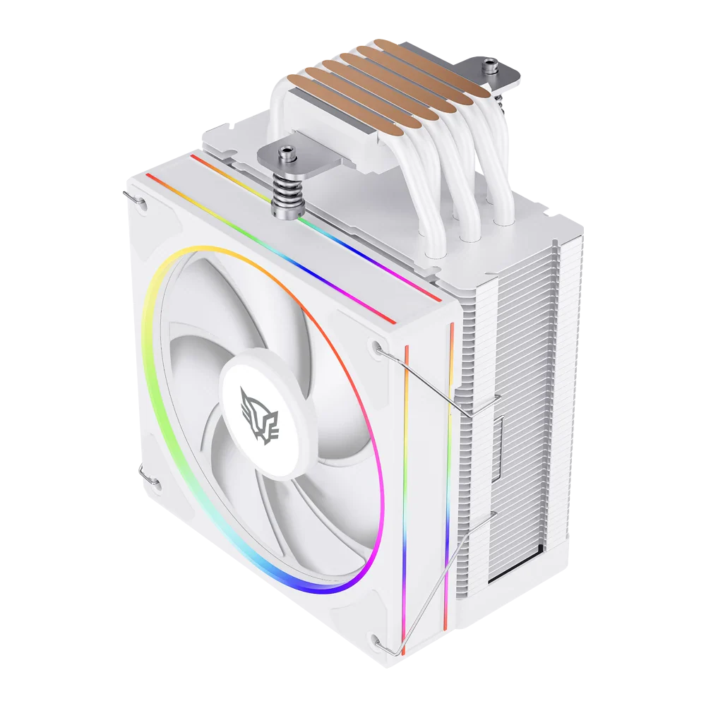 Disipador CPU Balam Rush Heliux Pro HEX60- 120mm - Blanco