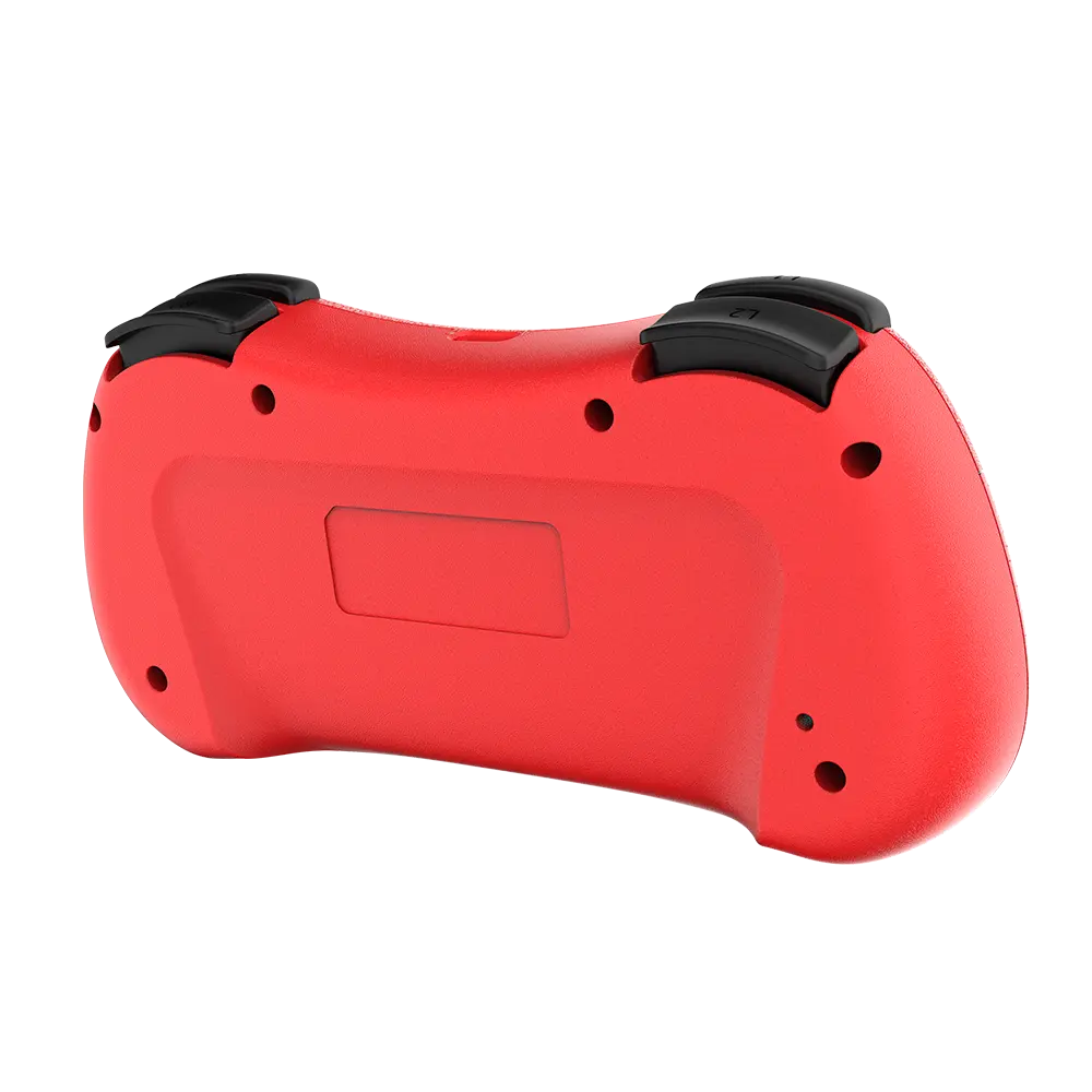 Control Balam Rush Inalambrico Kontrol Pocket G555 Funciones Turbo RGB Recargable Rojo