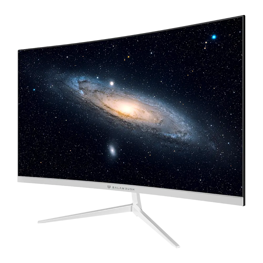 Monitor Balam Rush Gamer Curvo Andromeda MAG27Y 27" FullHD 180Hz 1ms Blanco