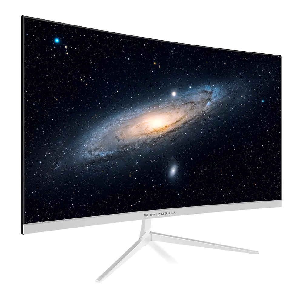 Monitor Balam Rush Gamer Curvo Andromeda MAG27Y 27" FullHD 180Hz 1ms Blanco