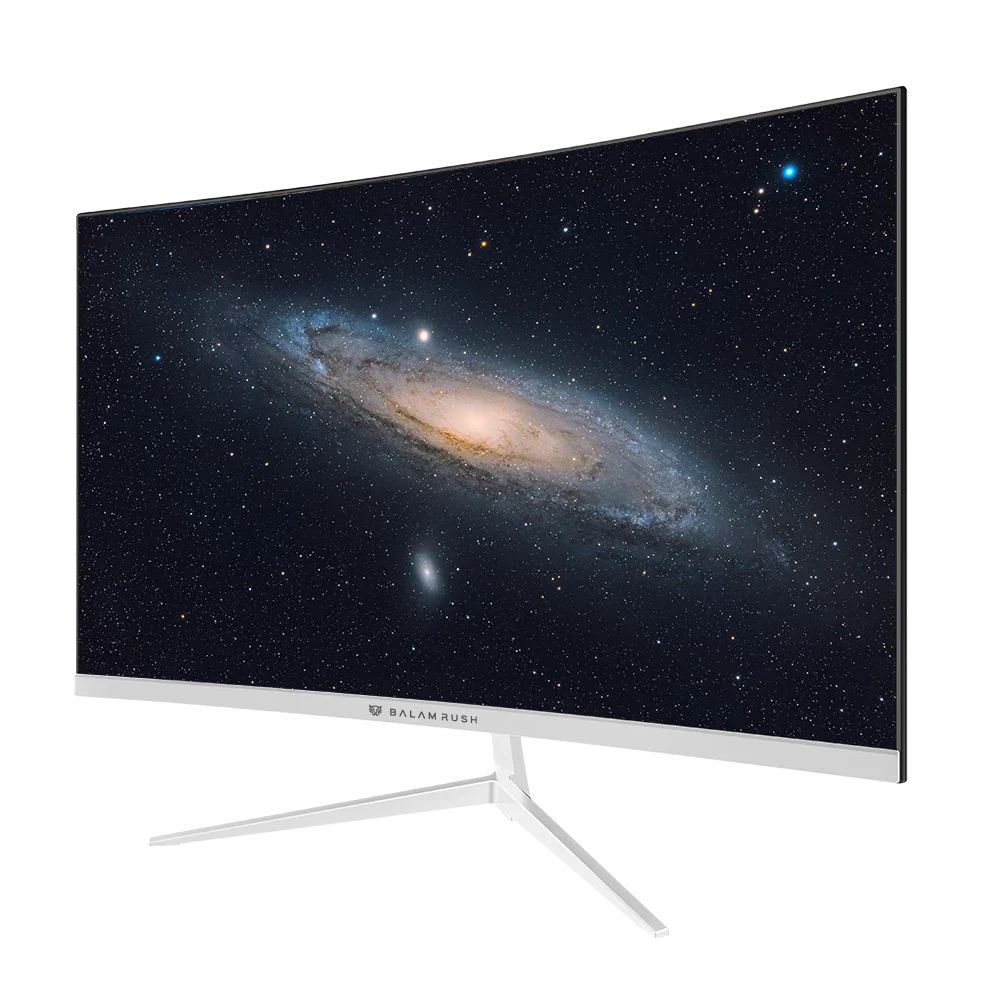 Monitor Balam Rush Curvo Andromeda MAG24Y 23.8" FullHD 180Hz 1ms Blanco