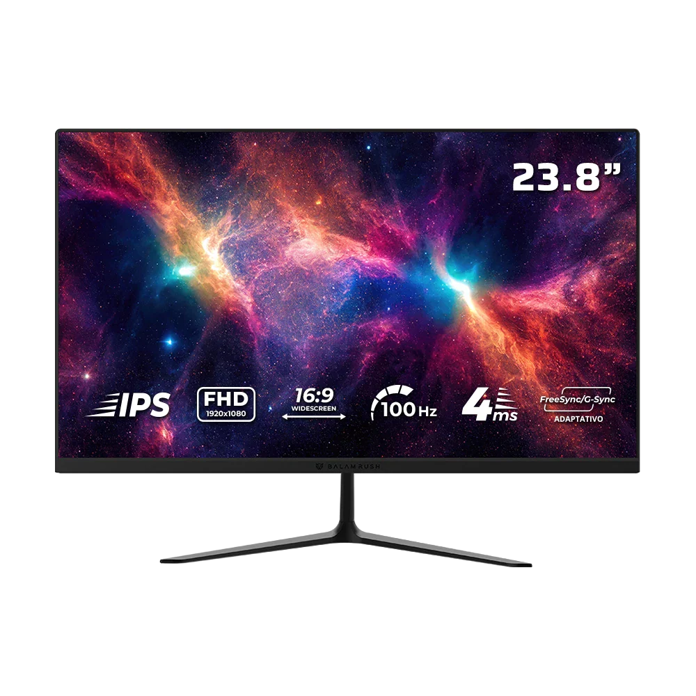 Monitor Balam Rush Gamer  23.8" Nebula MNG24Y Full HD 100HzNegro