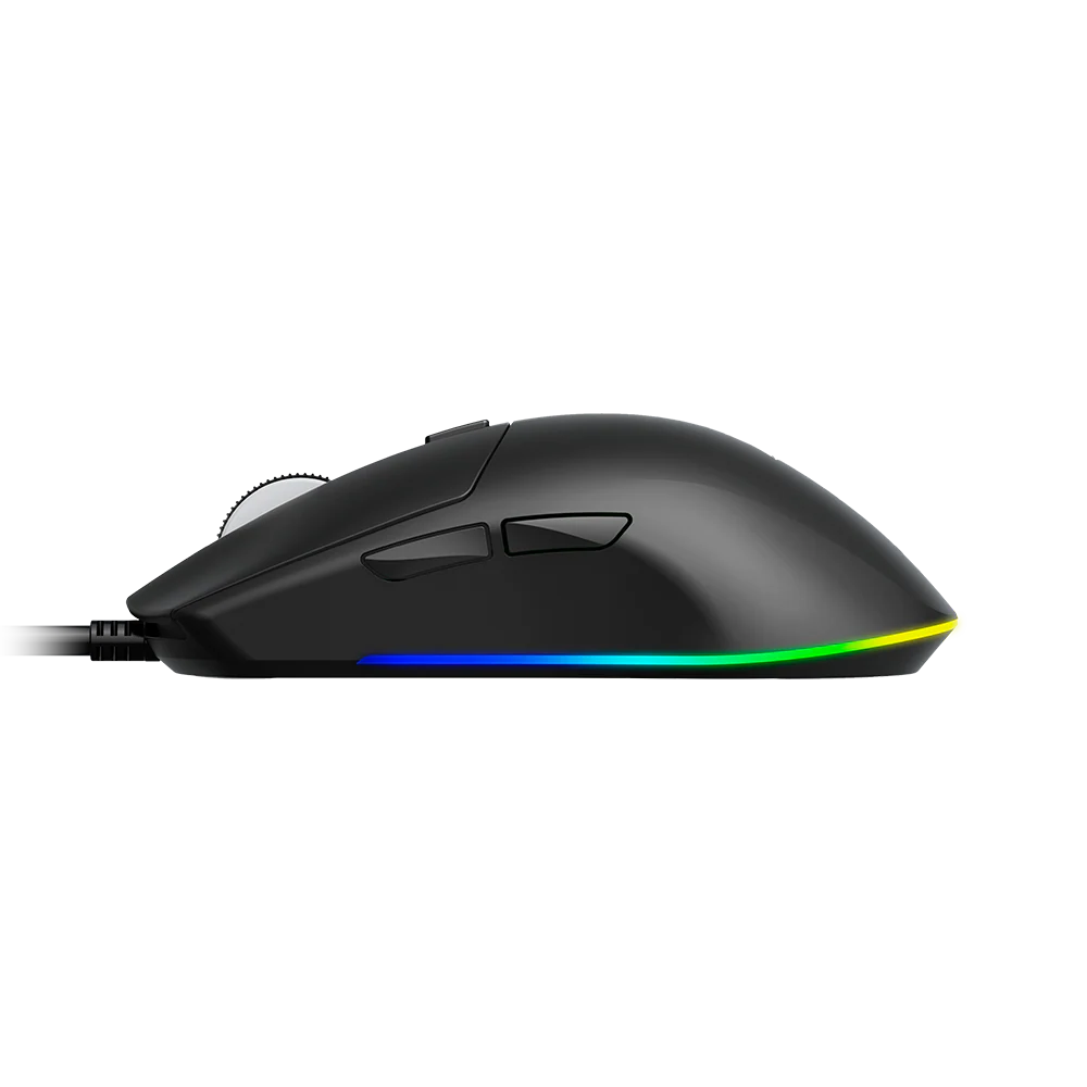 Mouse Alámbrico Balam Rush  Drift Perform MG3 RGB, Negro
