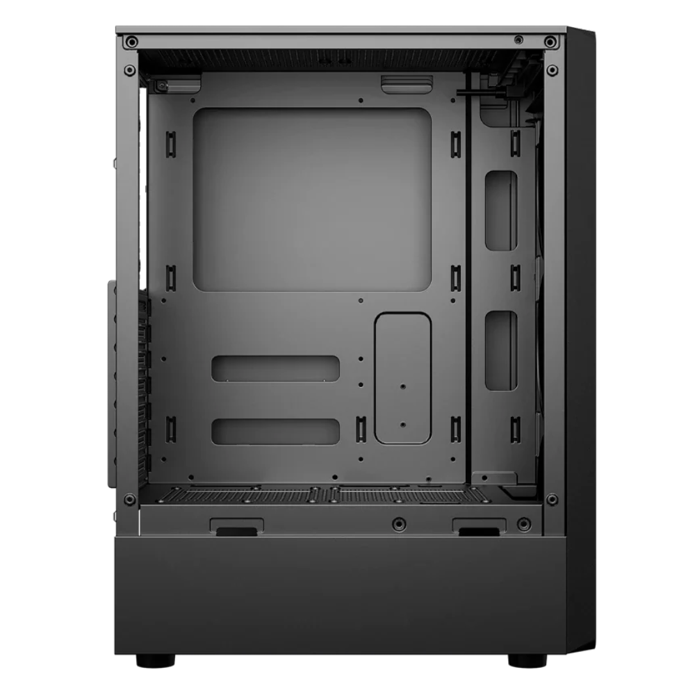 Gabinete Balam Rush Dragonfly Ventra GM570 | Max ATX | Incluye 4 ventiladores de 120mm | Negro