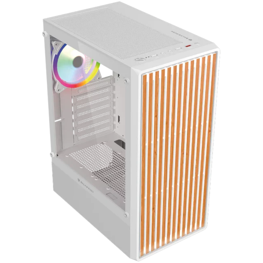 Gabinete Balam Rush Dragonfly Wood GM580 | ATX | Incluye 4 ventiladores