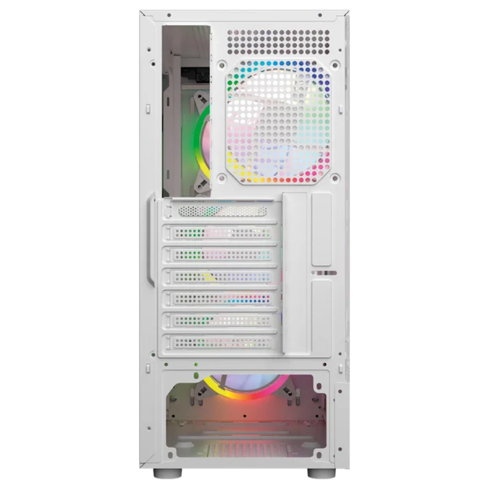 Gabinete Balam Rush Dragonfly Wood GM580 | ATX | Incluye 4 ventiladores