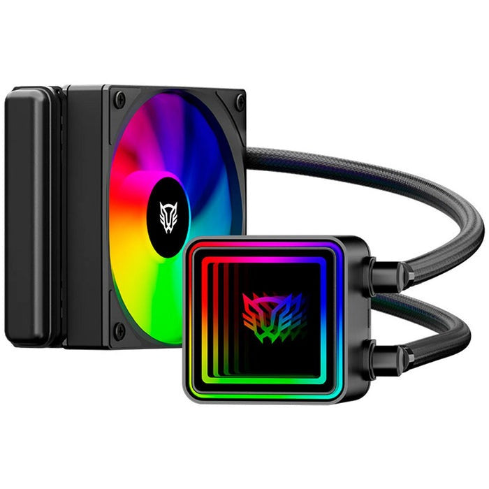 Enfriamiento Líquido Balam Rush Cryo Prism, ARGB, 120mm, hasta 1800RPM, Negro