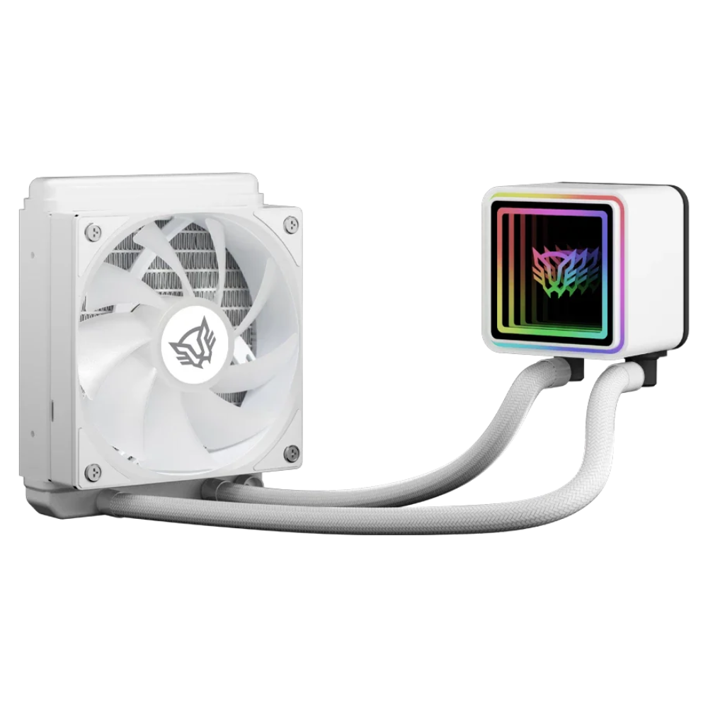 Enfriamiento Líquido Balam Rush CRYO PRISM 120 ICE, 1x 120mm, hasta 2550RPM, Blanco