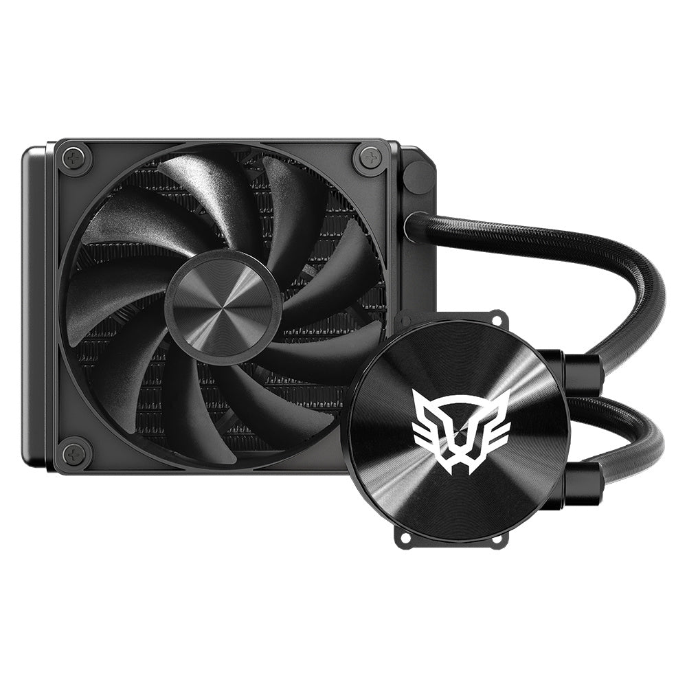Enfriamiento Líquido Balam Rush Cryo Allblack 120mm, 1x 120mm, hasta 1800RPM, Negro