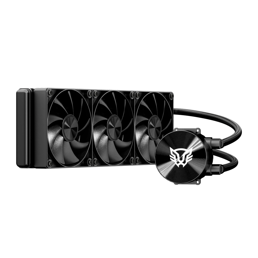 Enfriamiento Líquido Balam Rush Cryo Allblack, 3x 120mm, hasta 1800RPM, Negro